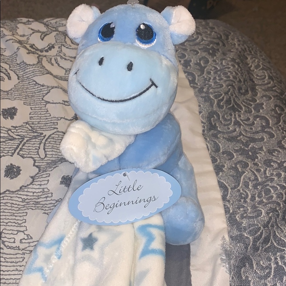 Little beginnings plush blanket